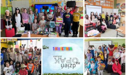 Dnia 1 kwietnia odbył się w naszej szkole ,,Dzień na opak”