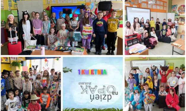 Dnia 1 kwietnia odbył się w naszej szkole ,,Dzień na opak”