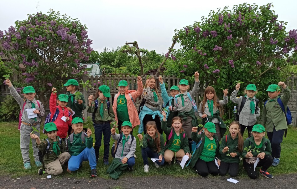 Obietnica zucha w gromadzie zuchowej „Leśne Ludki”