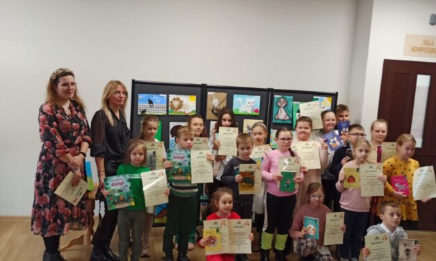 Rozstrzygnięcie powiatowego konkursu plastycznego „Nasze kochane zwierzaki”