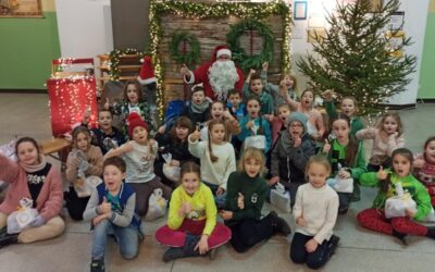 Spotkanie „Leśnych Ludków” z&nbsp;Mikołajem