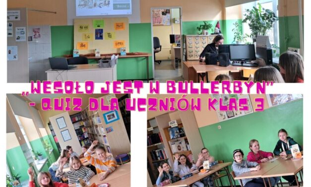 Turniej biblioteczny „Wesoło jest w Bullerbyn”