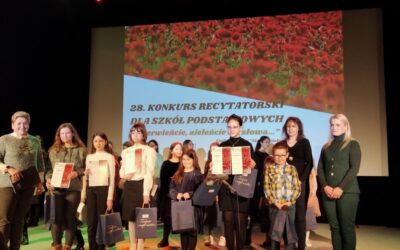 „Czerwieńcie, zieleńcie się słowa”-miejskie eliminacje konkursu recytatorskiego 2023&nbsp;r.