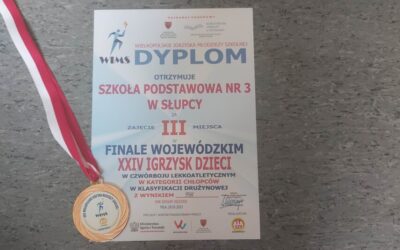 III MIEJSCE DLA SP 3 NA&nbsp;FINALE WOJEWÓLDZKIM W&nbsp;PILE 