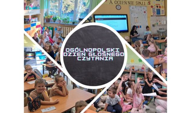 Ogólnopolski Dzień Głośnego Czytania 29.09.2023