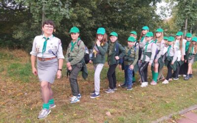3 Gromada Zuchowa „Leśne Ludki” na&nbsp;XXVI Złazie Hufca ZHP Konin „Na&nbsp;bursztynowym szlaku”
