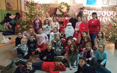 Spotkanie „Leśnych Ludków” z&nbsp;Mikołajem