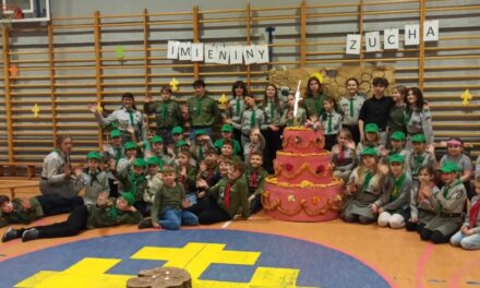 3 Gromada Zuchowa „Leśne Ludki”, w dniu 29 lutego, świętowała Imieniny Zucha