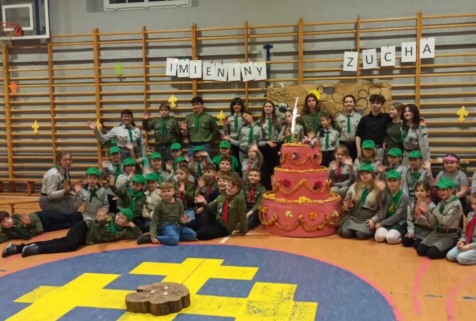 3 Gromada Zuchowa „Leśne Ludki”, w dniu 29 lutego, świętowała Imieniny Zucha