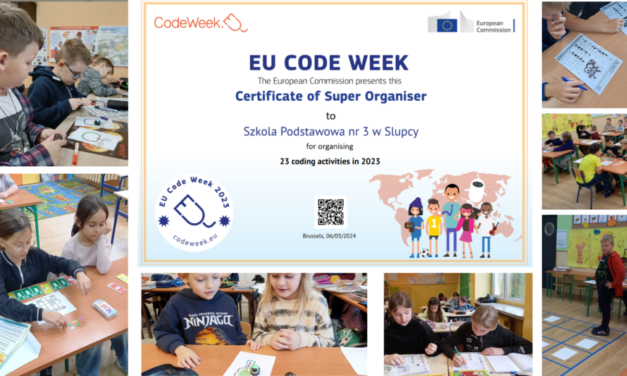 Certyfikat „Super Organizatora”