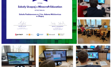 Szkoły Uczącej z Minecraft Education