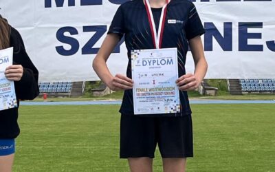  Julia Waszak zdobywa kolejny złoty medal w&nbsp;finale wojewódzkim.