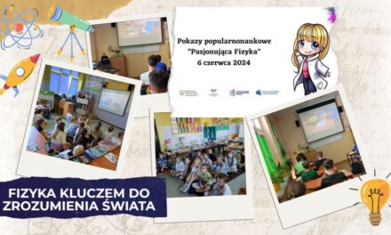 Pokazy popularnonaukowe z fizyki.