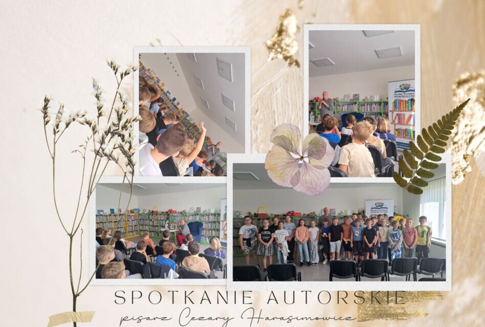 Spotkanie autorskie – z Cezarym Harasimowiczem