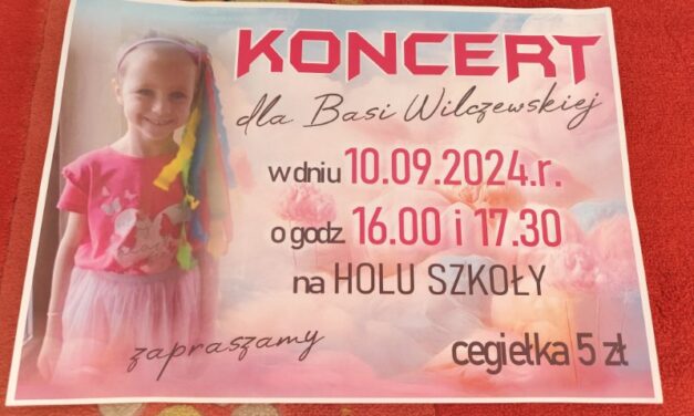 Koncert charytatywny dla Basi w SP3