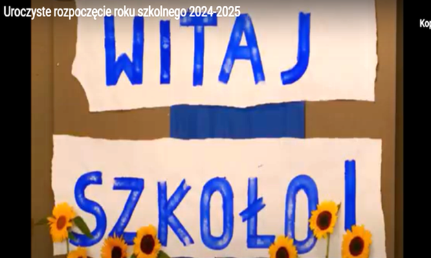Uroczyste rozpoczęcie roku szkolnego 2024-2025