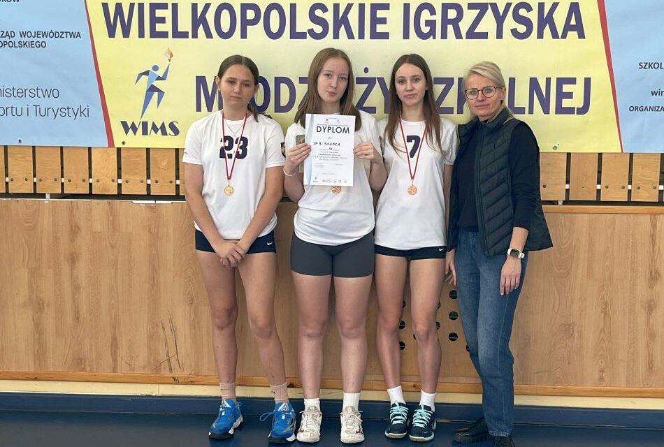 Brązowe medale dla dziewcząt z SP 3 Słupca