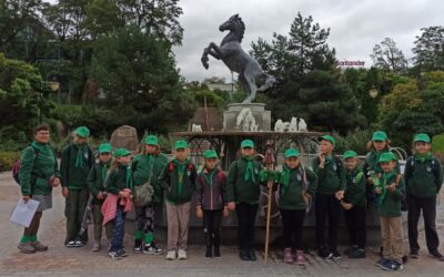 3 Gromada Zuchowa „Leśne Ludki” na&nbsp;XXVII Złazie Hufca ZHP Konin „Na&nbsp;bursztynowym szlaku”