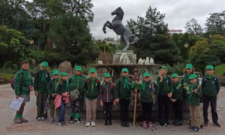3 Gromada Zuchowa „Leśne Ludki” na XXVII Złazie Hufca ZHP Konin „Na bursztynowym szlaku”