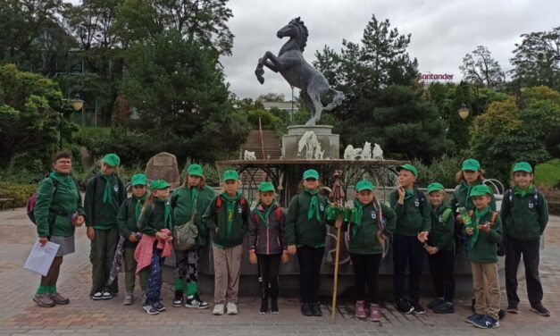 3 Gromada Zuchowa „Leśne Ludki” na XXVII Złazie Hufca ZHP Konin „Na bursztynowym szlaku”
