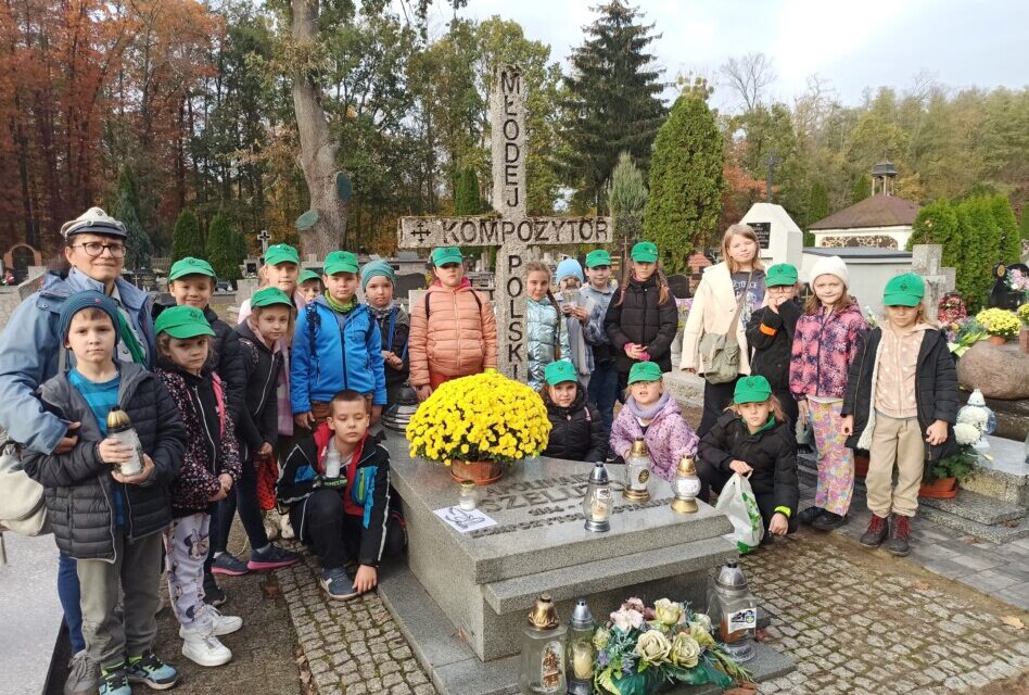 3 Gromada Zuchowa „Leśne Ludki” podczas akcji „Pamiętamy” 2024