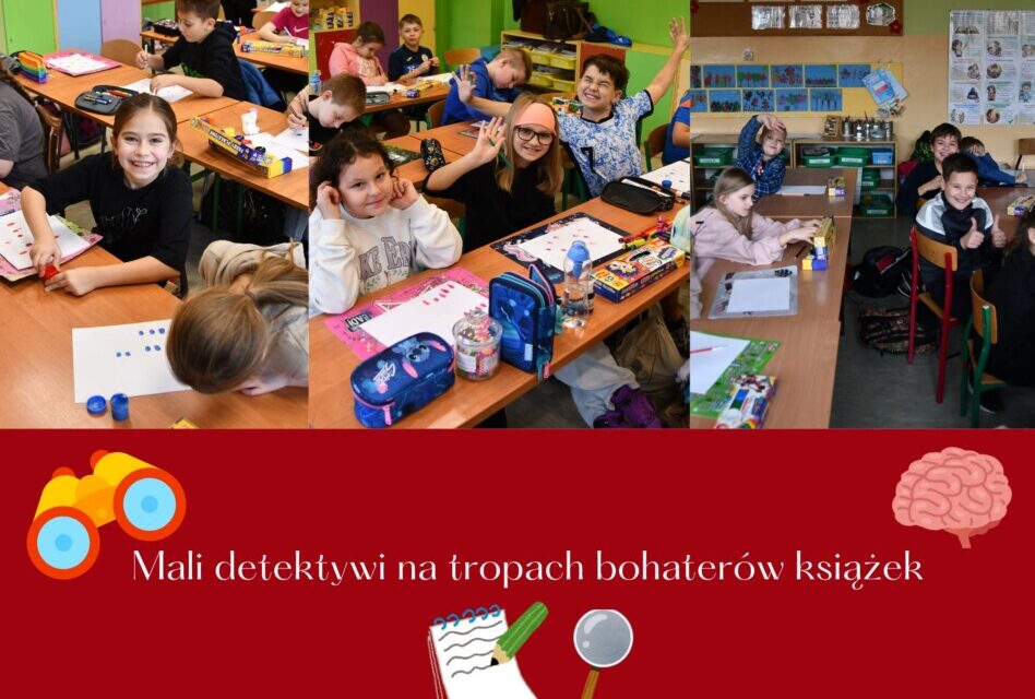 Mali detektywi na tropach bohaterów książek dziecięcych