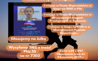 Julia Waszak – kandydatka do&nbsp;tytułu Sportowca Roku w&nbsp;PLEBISCYCIE SPORTOWYM 2024 Głosu Wielkopolskiego: