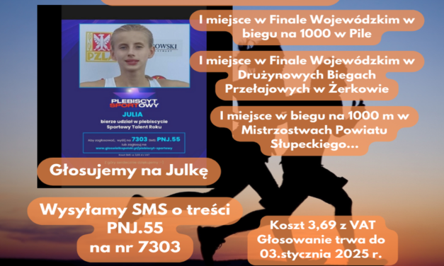 Julia Waszak – kandydatka do tytułu Sportowca Roku w PLEBISCYCIE SPORTOWYM 2024 Głosu Wielkopolskiego: