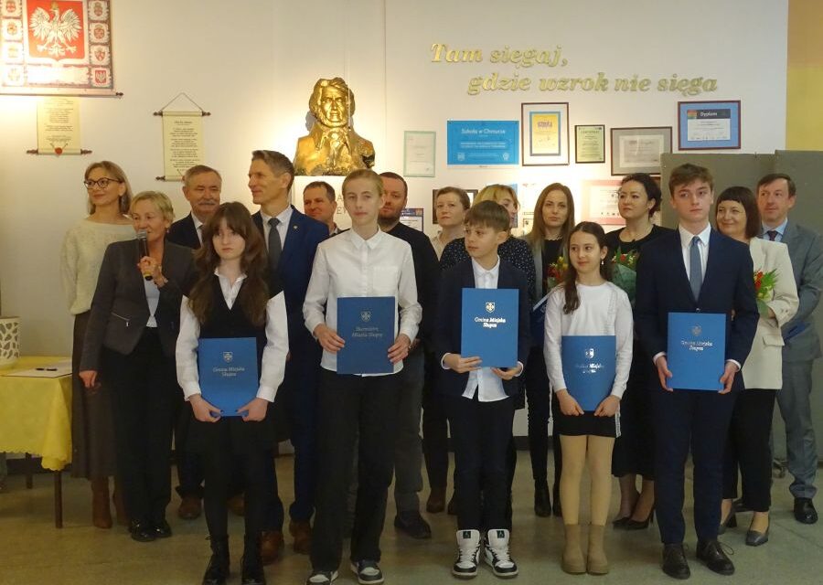 Wręczenie Stypendium Gminy Miejskiej Słupca