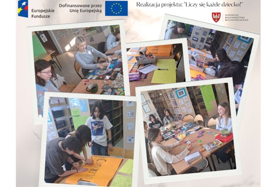 Realizacja projektu: „Liczy się każde dziecko!”