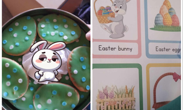 Uczniowie w roli nauczycieli, czyli wielkanocne lekcje językowe w klasach I 