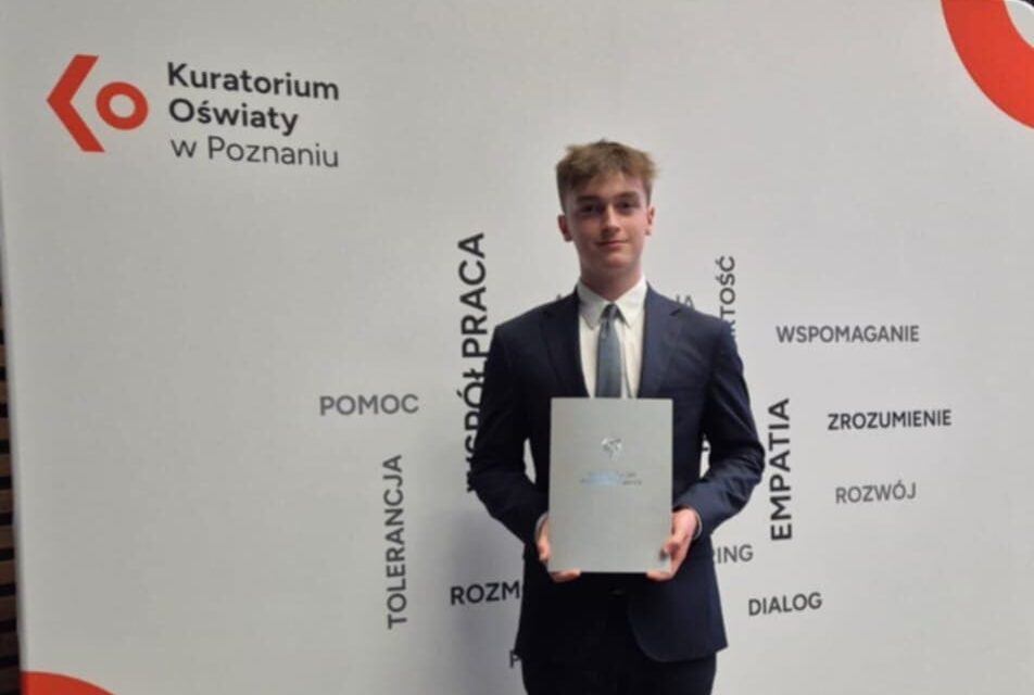 Piotr Krupa Laureatem Wojewódzkiego Konkursu Przedmiotowego z Biologii!