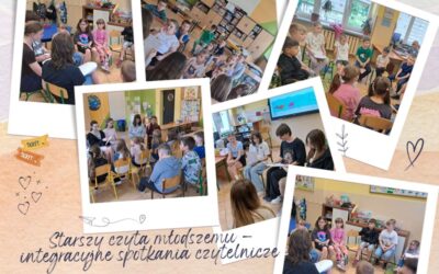 Starszy czyta młodszemu – integracyjne spotkania czytelnicze