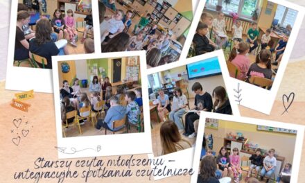 Starszy czyta młodszemu – integracyjne spotkania czytelnicze