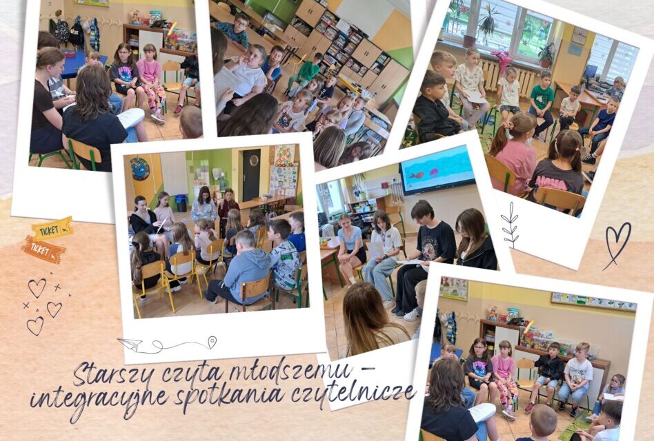 Starszy czyta młodszemu – integracyjne spotkania czytelnicze