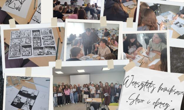 Warsztaty komiksowe „Słowo i obraz” – twórcza przygoda uczniów klas 7