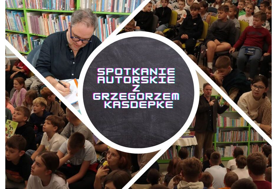 Spotkanie autorskie z Grzegorzem Kasdepke