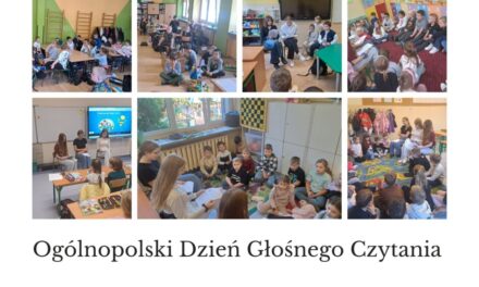 Obchody Dnia Głośnego Czytania dla najmłodszy