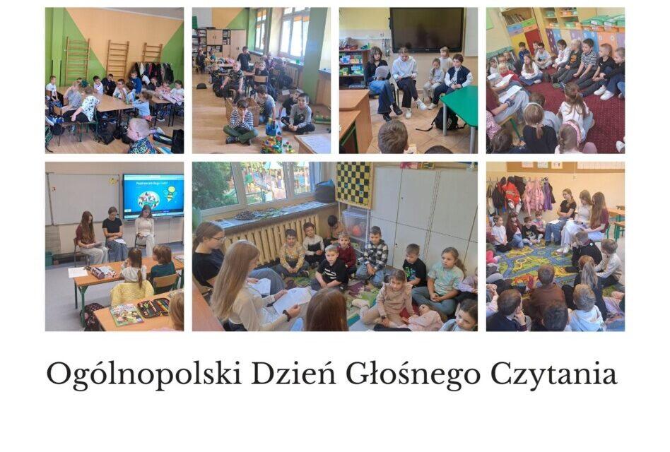 Obchody Dnia Głośnego Czytania dla najmłodszy