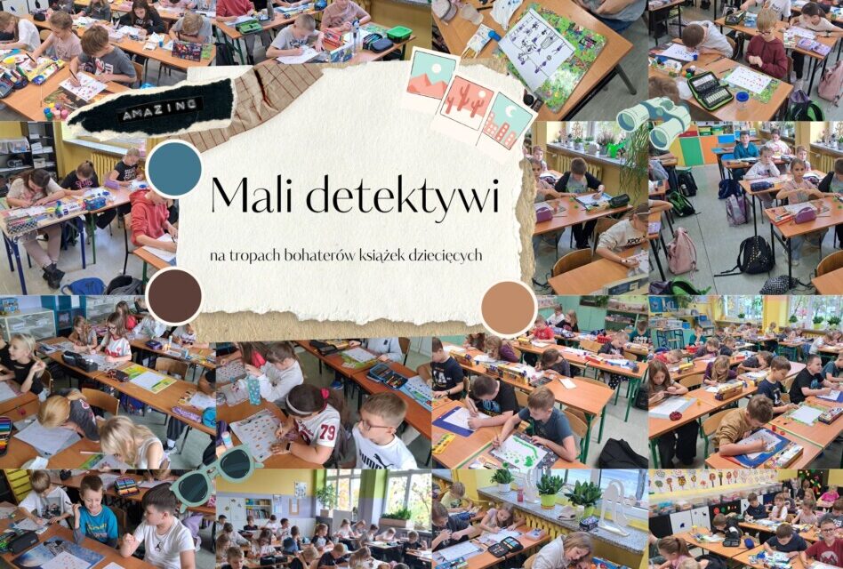 Mali detektywi na tropach bohaterów książek dziecięcych
