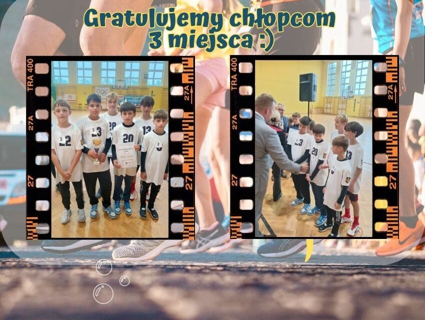 🏃‍♂️ 3 miejsce w Mistrzostwach Powiatu w Sztafetowych Biegach Przełajowych Chłopców