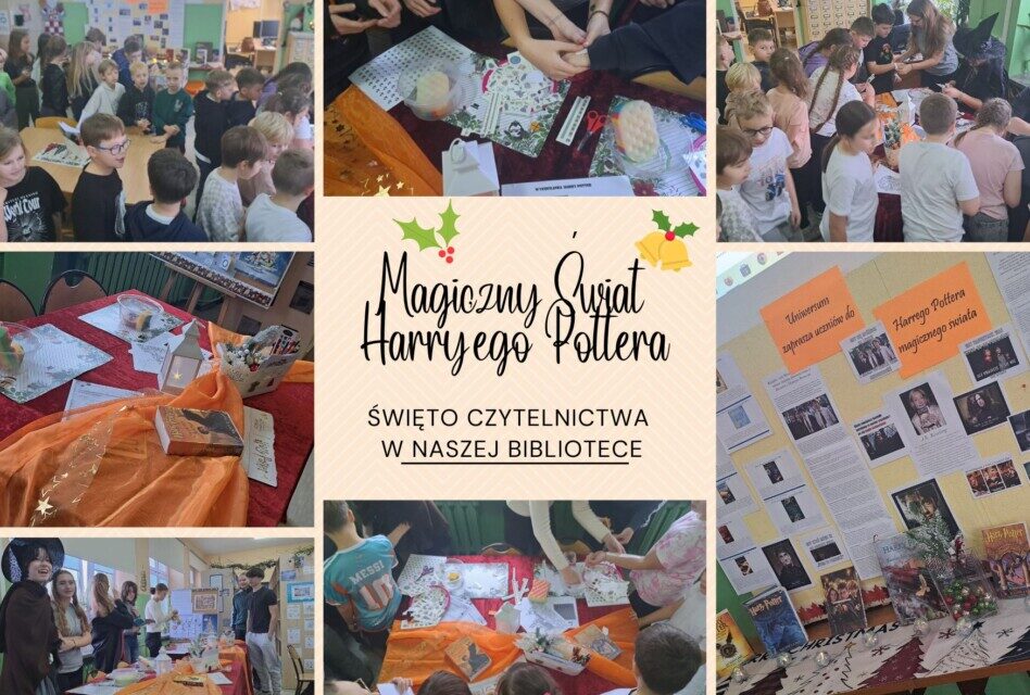 „Magiczny świat Harry’ego Pottera” – święto czytelnictwa w naszej bibliotece