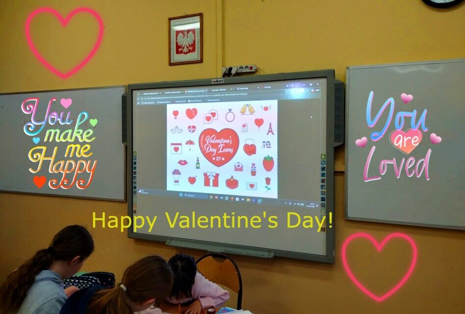 Walentynkowe lekcje językowe 