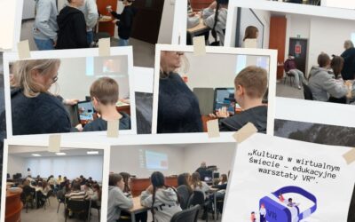 Kultura w&nbsp;wirtualnym świecie – warsztaty VR dla uczniów klasy szóstej