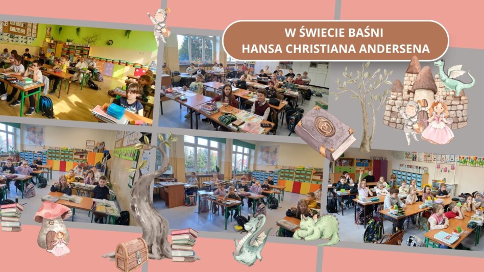 Lekcje biblioteczne dla uczniów klas pierwszych „W świecie baśni Hansa Christiana Andersena”