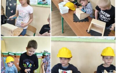 Spotkanie klas pierwszych ze stolarzem