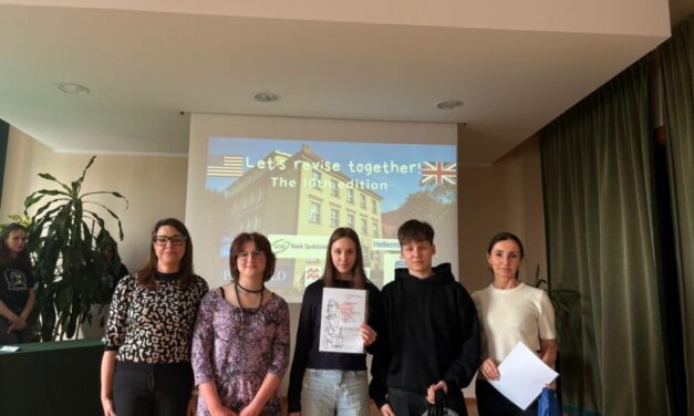Wynik jubileuszowej 10-tej edycji konkursu j. angielskiego „Let’s Revise Together!”
