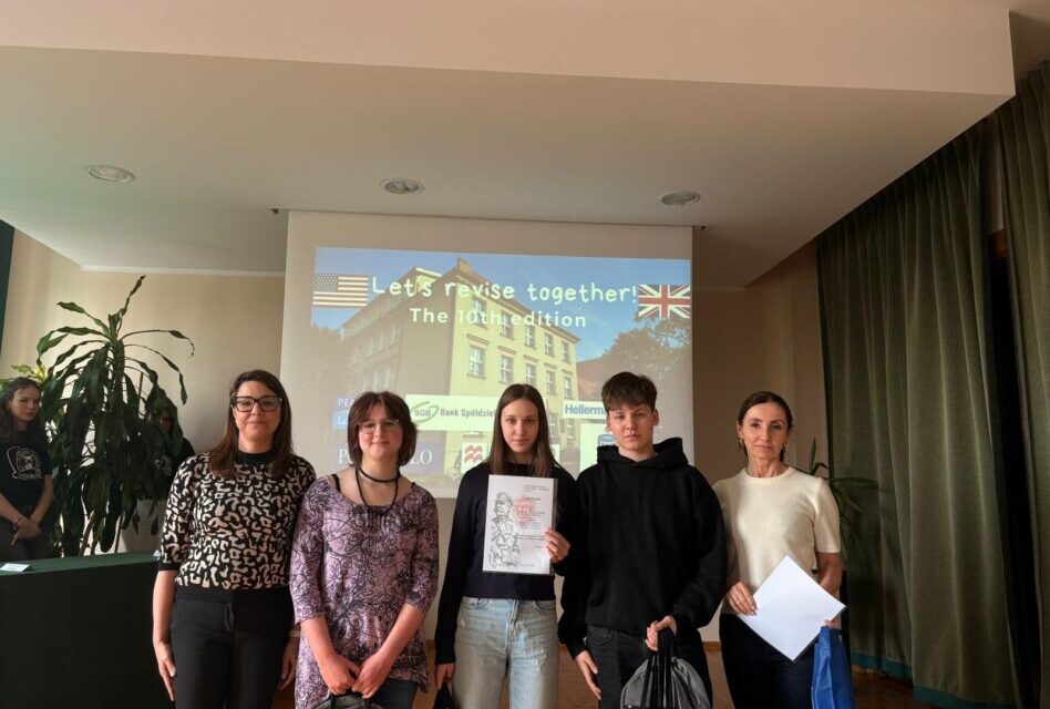 Wynik jubileuszowej 10-tej edycji konkursu j. angielskiego „Let’s Revise Together!”