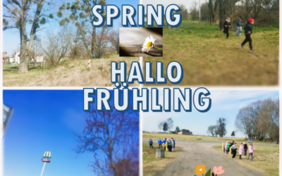 Wiosenne terenowe lekcje językowe: Hello spring! Hallo Frühling!