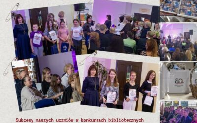 Sukcesy naszych uczniów w&nbsp;konkursach bibliotecznych